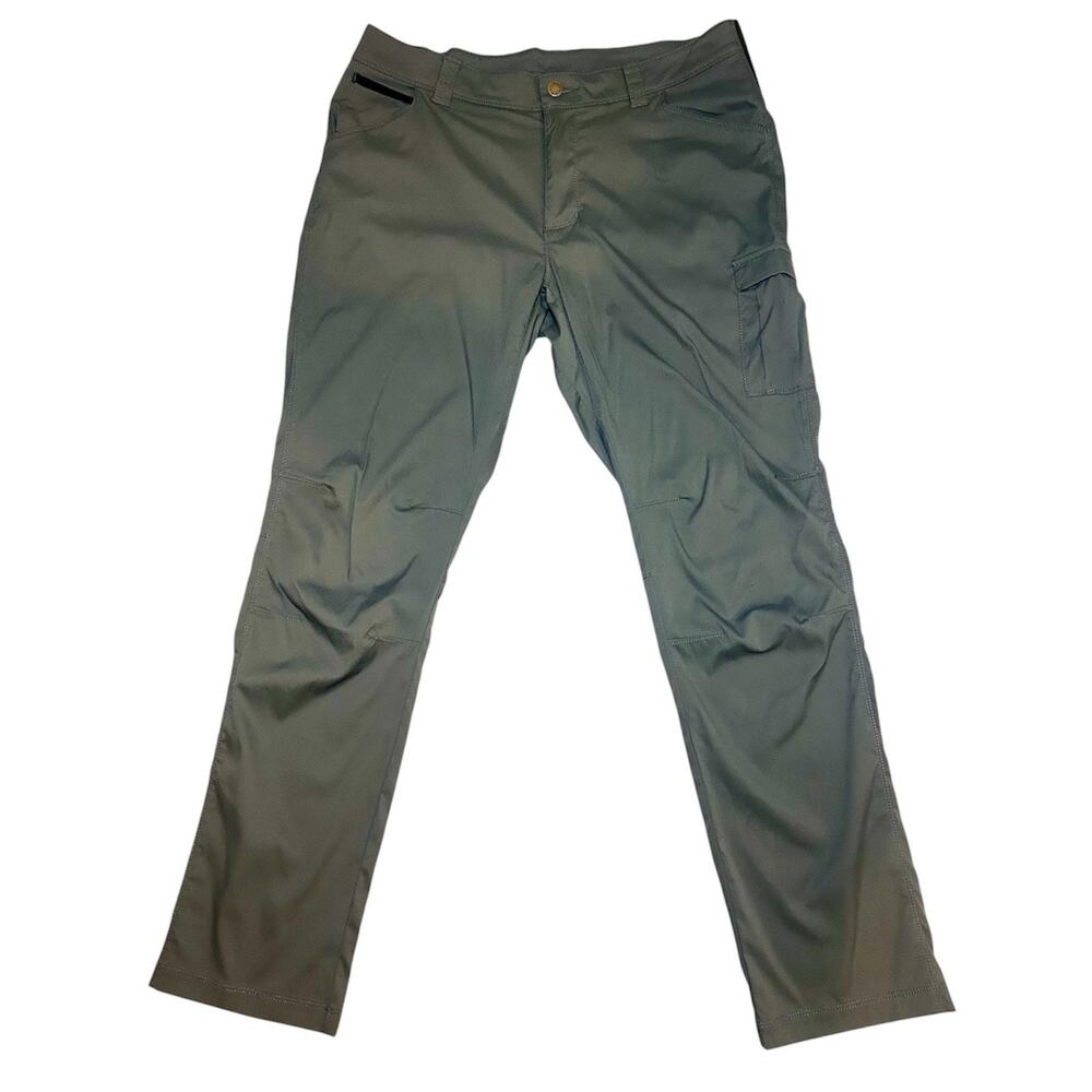 Columbia Utility Cargo Pants Mens 36x32 Gray Stretch Hiking